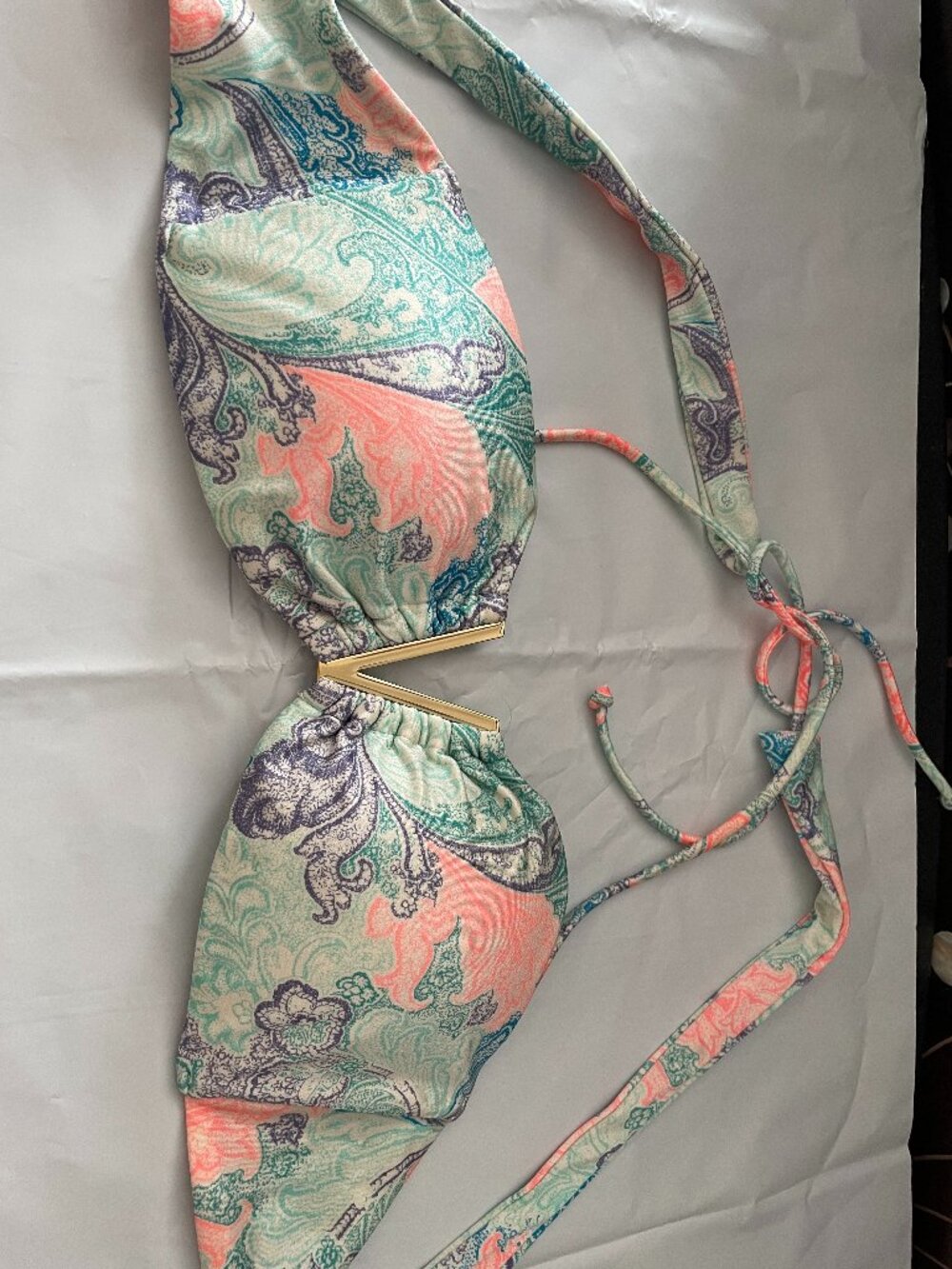 Victoria Secret's Vintage Paisley Swim Top